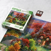 KS Games 1000 Parça Göl Evinde Sonbahar Puzzle thumbnail 3