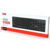 Havit KB256 Kablolu Multimedya Klavye Siyah thumbnail 4