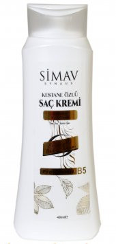 Simav Synaus Kestane Özlü Saç Kremi - 400 ml thumbnail 1