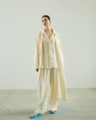 Ekru Saten Pantolon thumbnail 2