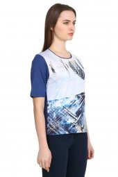 Modern Baskılı T-shirt thumbnail 3
