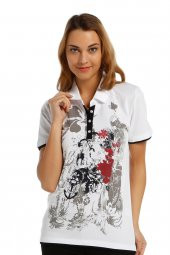 Polo Yaka Baskılı T-shirt thumbnail 1