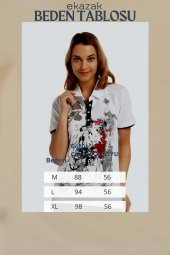 Polo Yaka Baskılı T-shirt thumbnail 6
