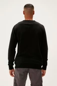 LOGO CREWNECK/MIDNIGHT ERKEK SİYAH SWEAT thumbnail 3