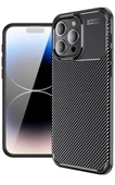 iPhone 15 Pro Max Kılıf Elde Kaymayan Kamera Korumalı Silikon thumbnail 3