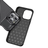 iPhone 15 Pro Kılıf Elde Kaymayan Kamera Korumalı Silikon thumbnail 3