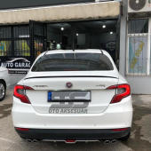 Fiat Egea Bagaj Üstü Slim Spoiler Parlak Siyah thumbnail 2
