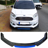 Üniversal Ön Ek 4 Parça Kanatlı Mavi Dilli Ön Lip thumbnail 1