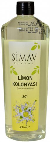 SİMAV Termal Sulu Limon Kolonyası - 400 ml thumbnail 1