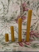 4 lü Düz Balmumu Mum thumbnail 3
