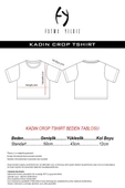 Basic Siyah Oversize Crop Tshirt thumbnail 10