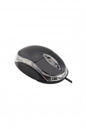WOZLO Optik Usb Mouse Kırmızı Işıklı Mini Usb Maus thumbnail 3