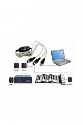 Wozlo Usb-midi Kablo Usb Midi Bağlantı Kablosu thumbnail 3