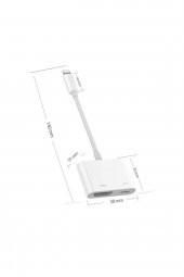 Wozlo Lightning To Hdmi Çevirici Adaptör thumbnail 3