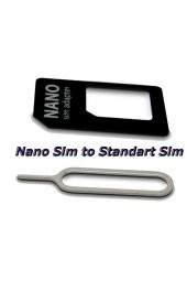 WOZLO Nano Sim Kart Adaptörü 2 Adet thumbnail 2