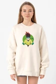 Beyblade Arman Kusaba Ekru Kadın 2ip Sweatshirt thumbnail 1