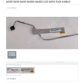 ACER 5235 5635 5635G 5635Z LCD DATA FLEX KABLO thumbnail 1
