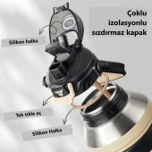 TKK Çelik Termos 1000Ml Turuncu thumbnail 5