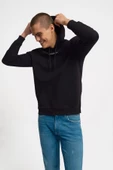 Loft 2034269 Siyah Kapüşonlu Erkek Sweat thumbnail 2