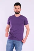 Mürdüm Basic Kısakol Erkek Slim Fit Tshirt thumbnail 1