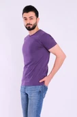Mürdüm Basic Kısakol Erkek Slim Fit Tshirt thumbnail 5