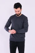 Antrasit Basic Erkek 2 iplik Sweatshirt thumbnail 5