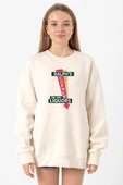Fargo Ralph's Corner Diner Ekru Kadın 2ip Sweatshirt thumbnail 1