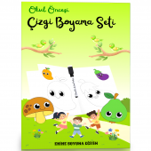 Okul Öncesi Çizgi Boyama Seti (2 Kitap) thumbnail 1