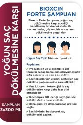 BIOXCIN Yoğun Saç Dökülmesine Karşı Bitkisel Şampuan Forte thumbnail 3
