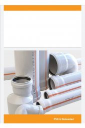 50*2000 Pvc Boru 3,2 Pvc U Boru thumbnail 1