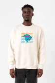 Mr Beast Lettern Ekru Erkek 2ip Sweatshirt thumbnail 1