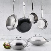 KORKMAZ A2837 PROLİNE NERO WOK 30X8,6 thumbnail 3