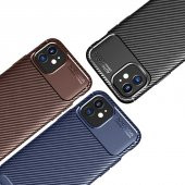 iPhone 12 Kılıf Elde Kaymayan Kamera Korumalı Silikon thumbnail 5