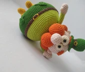 Patrick Baba Amigurumi Organik Oyuncak thumbnail 4