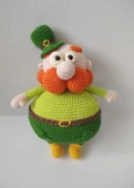 Patrick Baba Amigurumi Organik Oyuncak thumbnail 1