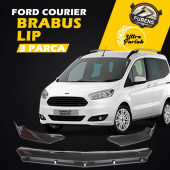 Ford Courier Uyumlu Brabus Ön Lip 3 Parça Kanatlı Lip thumbnail 1