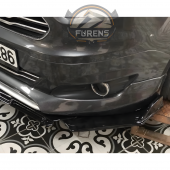 Ford Courier Uyumlu Brabus Ön Lip 3 Parça Kanatlı Lip thumbnail 2
