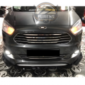 Ford Courier Uyumlu Brabus Ön Lip 3 Parça Kanatlı Lip thumbnail 5