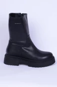 Pierre Cardin 52419 Siyah Cilt Kadın Bot thumbnail 1