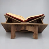Babalar Günü Hediyesi Kitap Okuma Sehbası Tabletlik Ahşap Rahle thumbnail 4