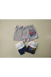 3lü Paket Erkek Çocuk Boxer thumbnail 1