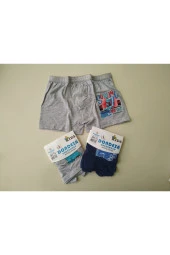 3lü Paket Erkek Çocuk Boxer thumbnail 2