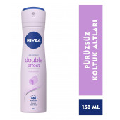 Nıvea Deo Sprey 150 ml Double Effect Mor Düşler Kadın thumbnail 2