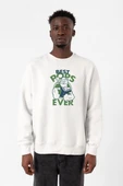 Popeye Best Pops Ever Beyaz Erkek 2ip Sweatshirt thumbnail 1