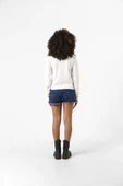 Outer Banks Chill Ekstra Uzunkol Sweatshirt Ekru thumbnail 3