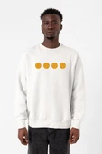 Squid Game Dalgona Candy Beyaz Erkek 2ip Sweatshirt thumbnail 1