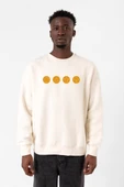 Squid Game Dalgona Candy Ekru Erkek 2ip Sweatshirt thumbnail 1
