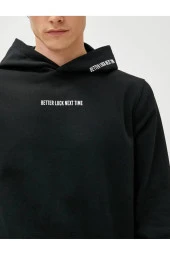 4wam70125mk Erkek Sweat Siyah thumbnail 5