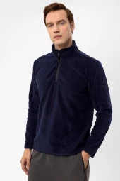 Kapişonlu Yaka Regular Kalıp Düz Sweatshirt thumbnail 9