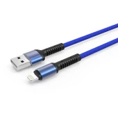 Zore LS64 2 Metre Hasir Lightning İphone Usb Şarj Data Kablosu thumbnail 5